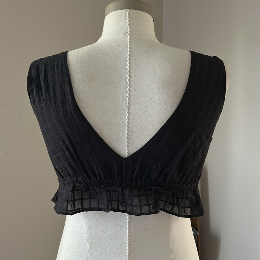 MAJORELLE Black Ruffled Bra Intimates - Picture 6 of 9